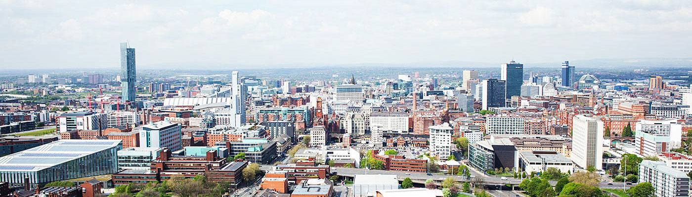 A view across Manchester