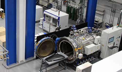Image of equipment in the GEIC High Bay lab.