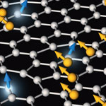 3D image of a graphene sheet